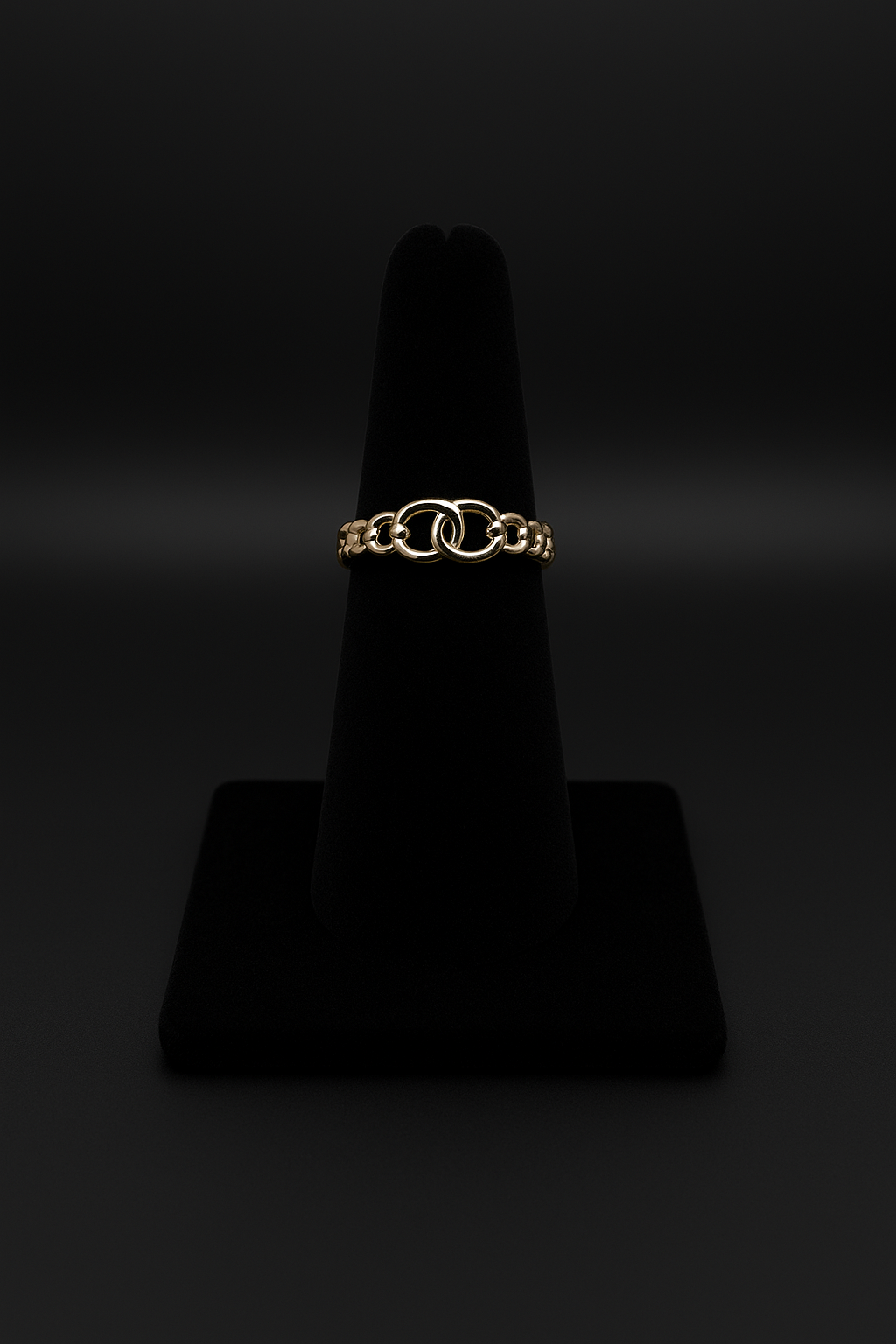 Gold Chain Link Ring