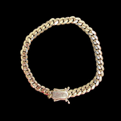 6MM Miami Cuban Link Bracelet – Silver