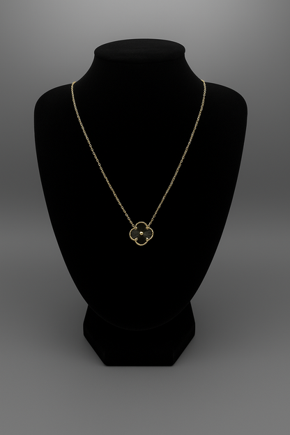 Gold Clover Necklace – 16mm