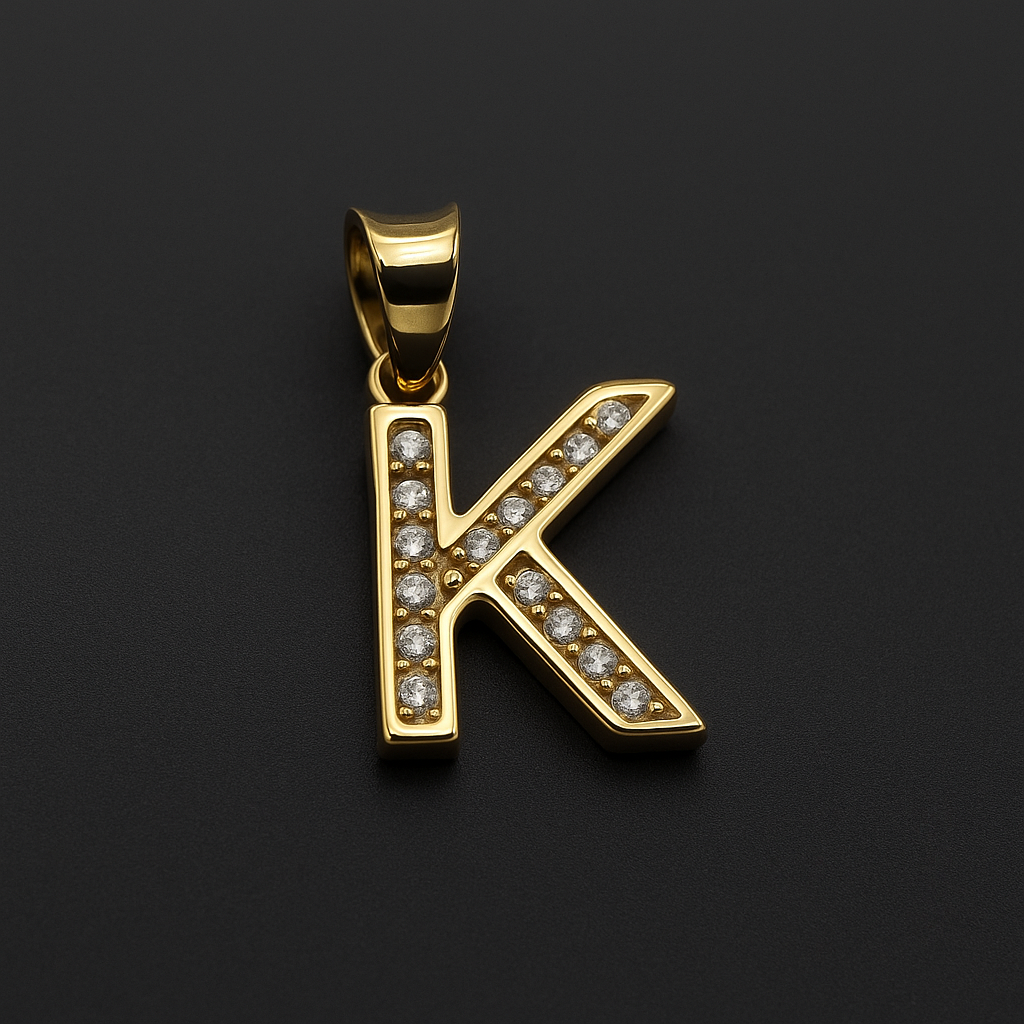 Letter K Pendant