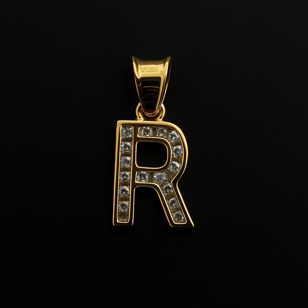 Letter R Pendant