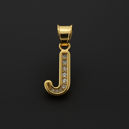Letter J Pendant