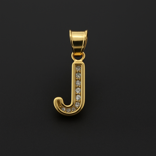 Letter J Pendant