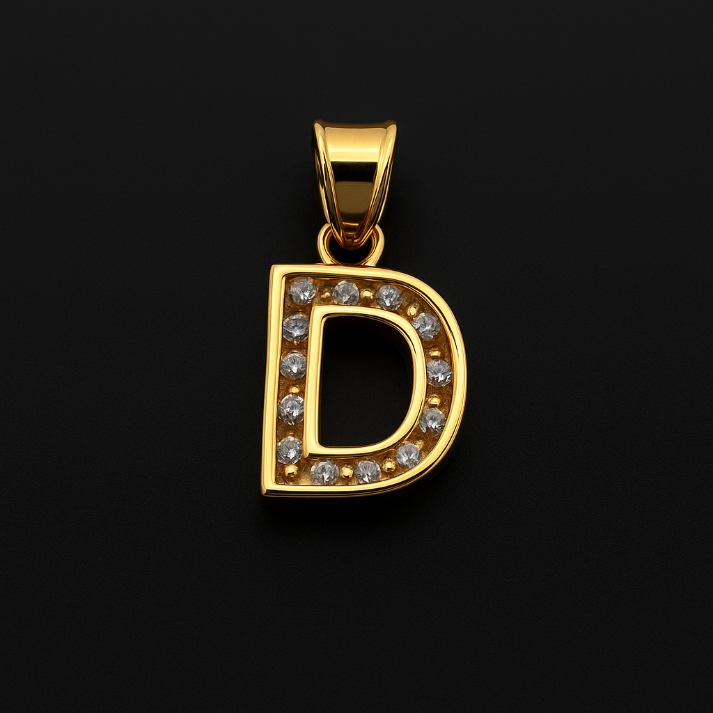 Letter D Pendant