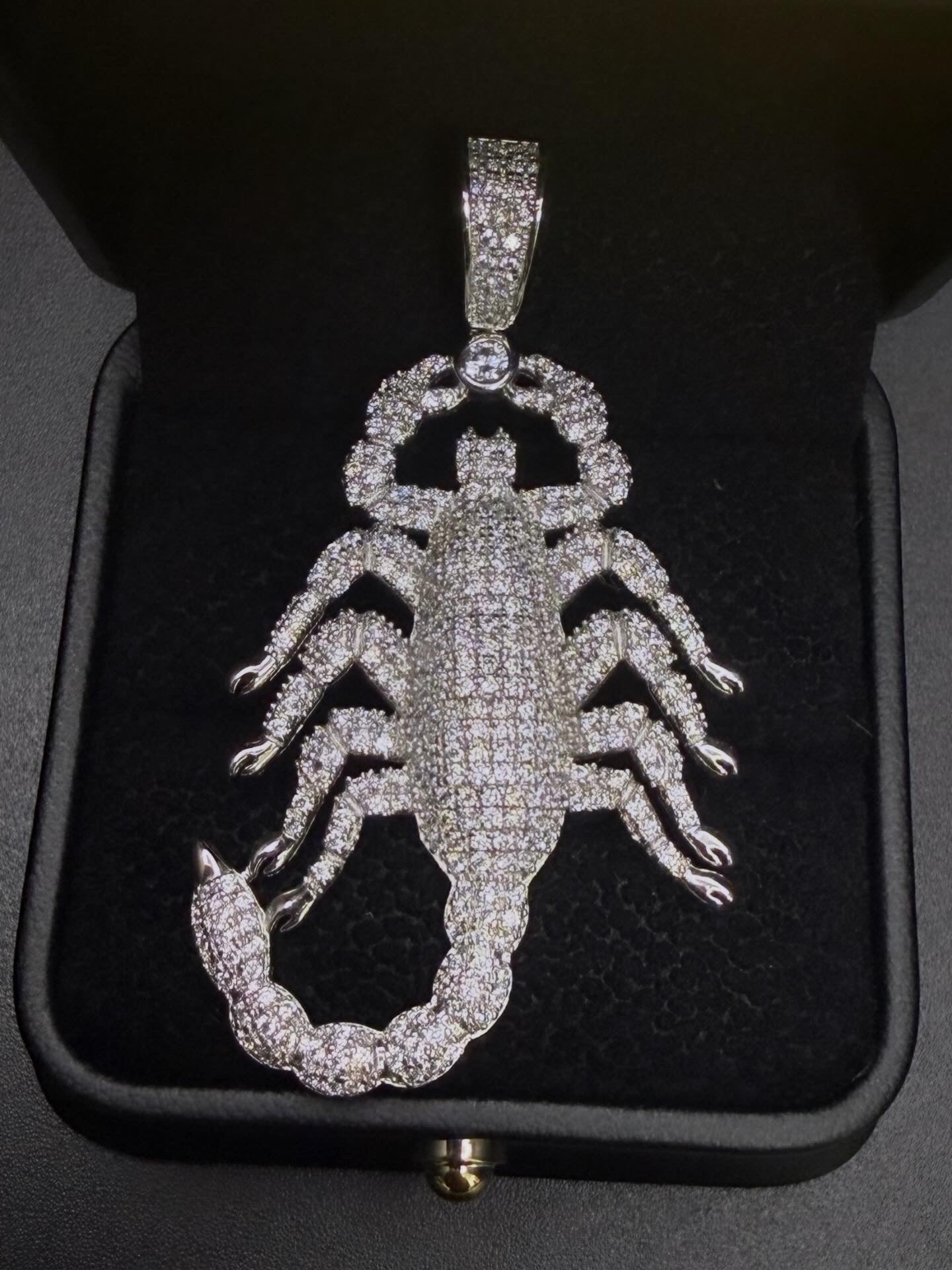 925 Sterling Silver Scorpion Pendant - 9.4g