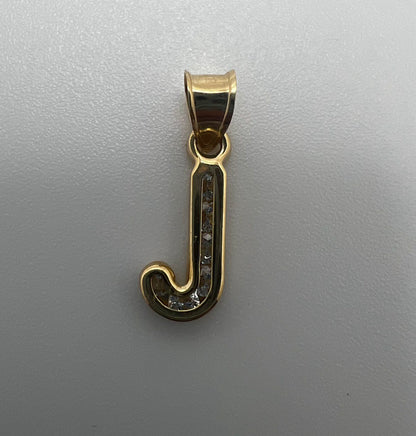 Letter J Pendant