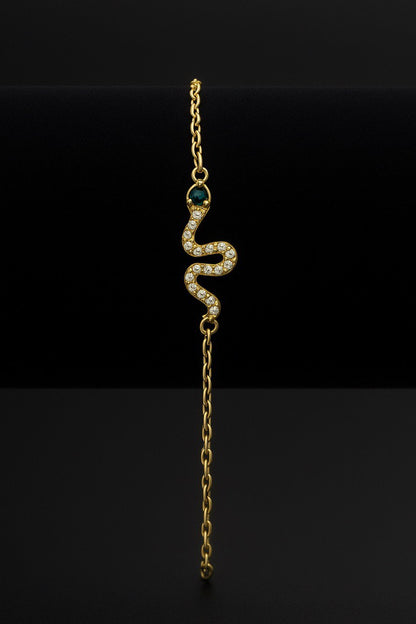 Pulsera Serpiente Dorada