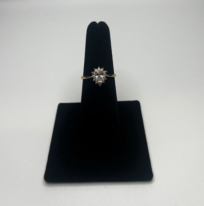 Sunburst Cluster Ring