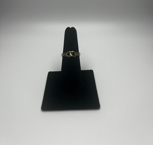 Gold Chain Link Ring