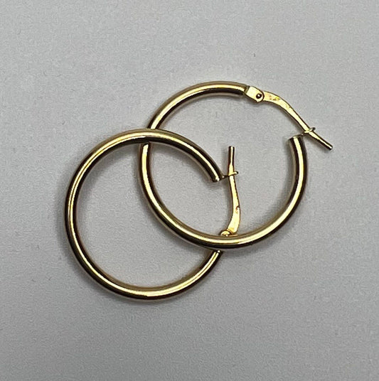 Gold Hoop Earrings