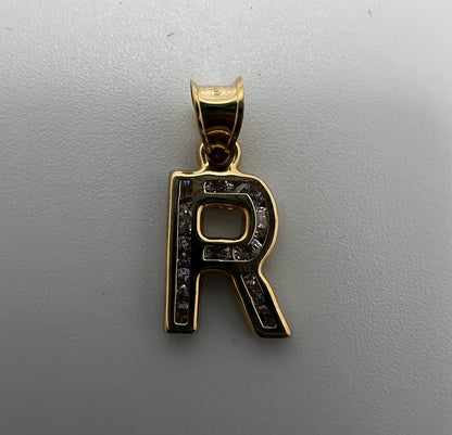 Letter R Pendant